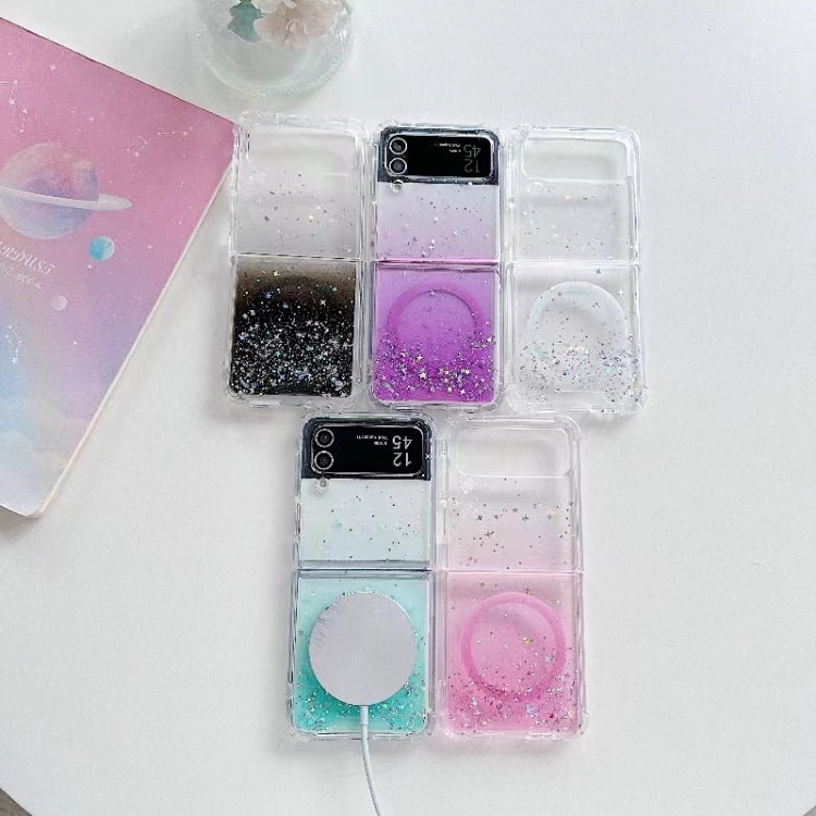 Custodia protettiva per telefono Magsafe Glitter TPU, For Samsung Galaxy Z Flip7 FE / Flip6, For Samsung Galaxy Z Flip7, For Samsung Galaxy Z Flip5, For Samsung Galaxy Z Flip4