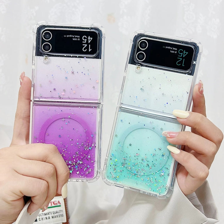 Custodia protettiva per telefono Magsafe Glitter TPU, For Samsung Galaxy Z Flip3