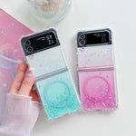 Custodia protettiva per telefono Magsafe Glitter TPU, For Samsung Galaxy Z Flip7 FE / Flip6, For Samsung Galaxy Z Flip7, For Samsung Galaxy Z Flip5, For Samsung Galaxy Z Flip4