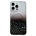 Custodia per telefono in TPU trasparente ibrida MagSafe Glitter, For iPhone 13 Pro Max, For iPhone 13 Pro, For iPhone 13, For iPhone 12
