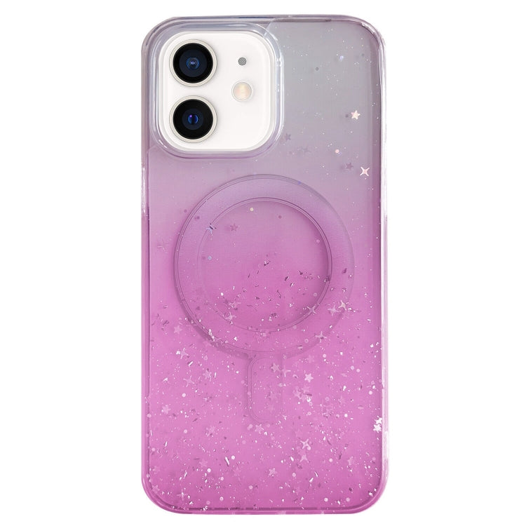 Custodia per telefono in TPU trasparente ibrida MagSafe Glitter, For iPhone 13 Pro Max, For iPhone 13 Pro, For iPhone 13, For iPhone 12