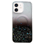 Custodia per telefono in TPU trasparente ibrida MagSafe Glitter, For iPhone 13 Pro Max, For iPhone 13 Pro, For iPhone 13, For iPhone 12