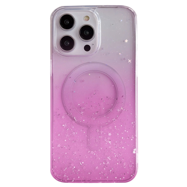 Custodia per telefono in TPU trasparente ibrida MagSafe Glitter, For iPhone 12 Pro Max, For iPhone 12 Pro, For iPhone 11 Pro Max, For iPhone 11