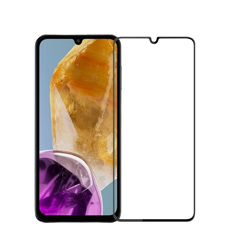 PINWUYO 9H Pellicola in vetro temperato a schermo intero curvo 3D antideflagrante, For Samsung Galaxy S23 FE 5G, For Samsung Galaxy A37 / A57 5G, For Samsung Galaxy A36 / A56, For Samsung Galaxy M15／F15