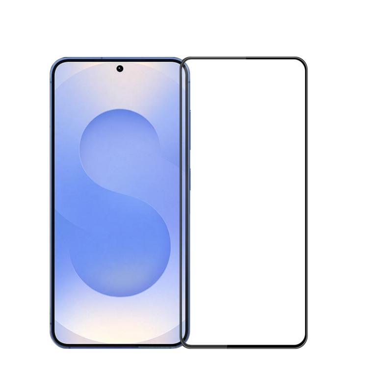 PINWUYO 9H Pellicola in vetro temperato a schermo intero curvo 3D antideflagrante, For Samsung Galaxy S26+ 5G Unlock, For Samsung Galaxy S26 Ultra 5G Unlock, For Samsung Galaxy S26 5G Unlock, For Samsung Galaxy A27 5G, For Samsung Galaxy S25 FE 5G     ...