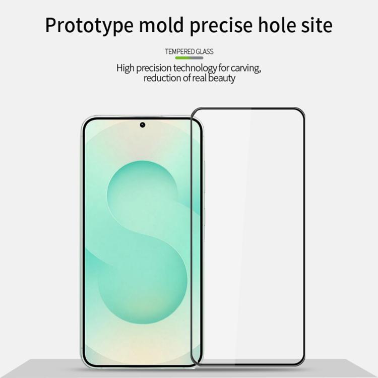 PINWUYO 9H Pellicola in vetro temperato a schermo intero curvo 3D antideflagrante, For Samsung Galaxy S26+ 5G Unlock, For Samsung Galaxy S26 Ultra 5G Unlock, For Samsung Galaxy S26 5G Unlock, For Samsung Galaxy A27 5G, For Samsung Galaxy S25 FE 5G     ...