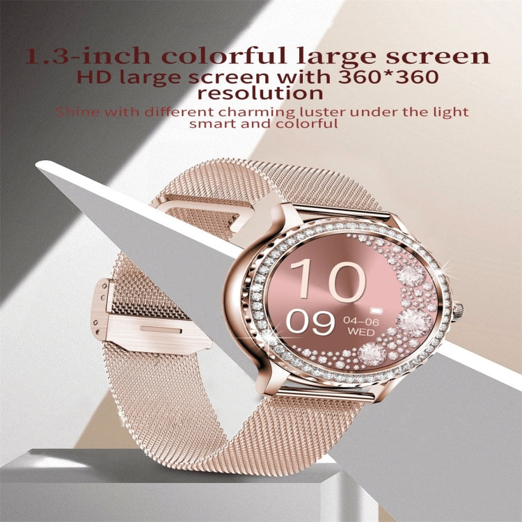 NX19 Smart Watch con schermo a colori impermeabile IP68 da 1,3 pollici, supporto frequenza cardiaca / pressione sanguigna / monitoraggio dell'ossigeno nel sangue