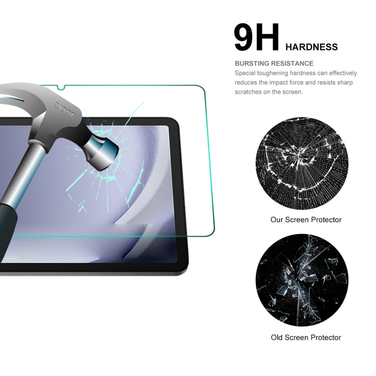 ENKAY Hat-Prince Pellicola in vetro temperato antideflagrante da 0,33 mm, For Samsung Galaxy Tab A11+ / A9+, For Samsung Galaxy Tab A11 / A9, For Samsung Galaxy Tab S11 / S10 Lite / S9 / S9 FE, For Samsung Galaxy Tab S10 Ultra / S9 Ultra               ...
