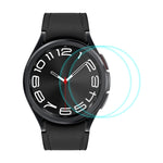 2pz ENKAY 0.2mm 9H Pellicola proteggi schermo in vetro temperato per orologio, For Samsung Galaxy Watch Ultra 47mm / Ultra 2025, For Samsung Galaxy Watch8 44mm, For Samsung Galaxy Watch8 40mm, For Samsung Galaxy Watch6 Classic / Ultra 47mm             ...