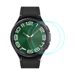 2pz ENKAY 0.2mm 9H Pellicola proteggi schermo in vetro temperato per orologio, For Samsung Galaxy Watch Ultra 47mm / Ultra 2025, For Samsung Galaxy Watch8 44mm, For Samsung Galaxy Watch8 40mm, For Samsung Galaxy Watch6 Classic / Ultra 47mm             ...