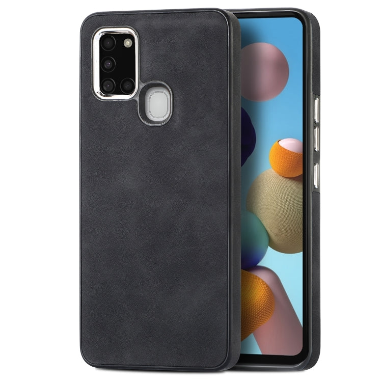 Custodia per telefono antiurto in TPU galvanico skin-feel, For Samsung Galaxy A12, For Samsung Galaxy A21s