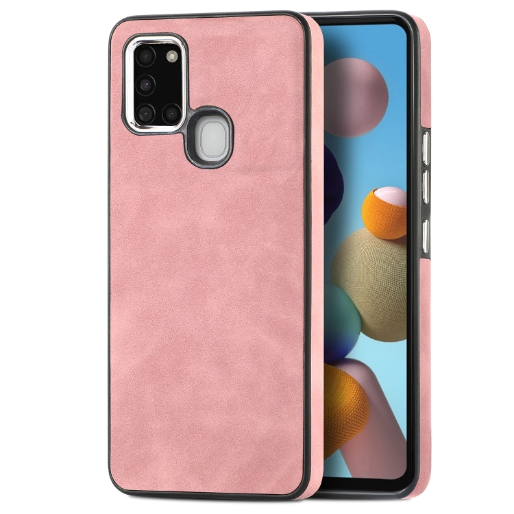 Custodia per telefono antiurto in TPU galvanico skin-feel, For Samsung Galaxy A12, For Samsung Galaxy A21s