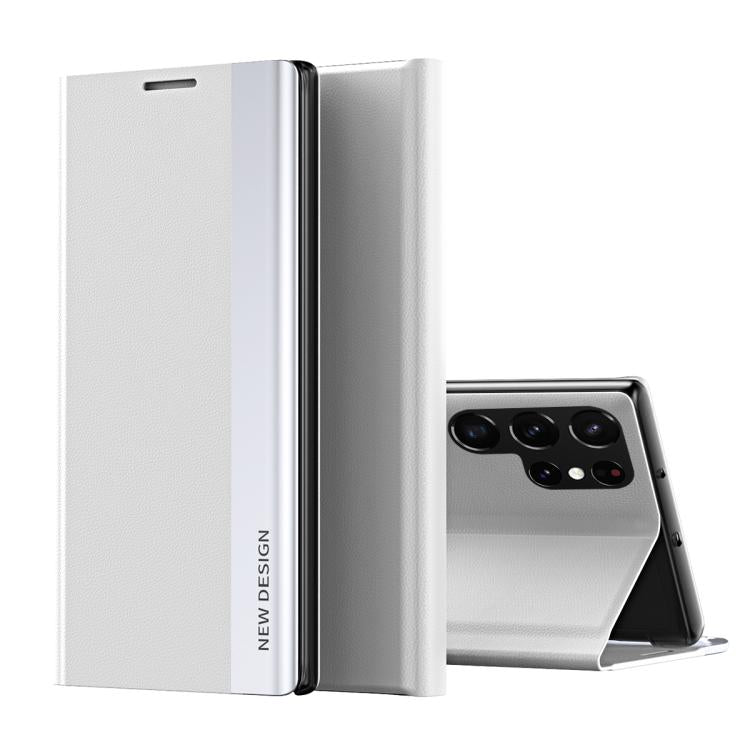 Custodia per telefono in pelle ad adsorbimento elettrolitico laterale, For Samsung Galaxy S26+ 5G, For Samsung Galaxy S26  Ultra 5G, For Samsung Galaxy S26 5G