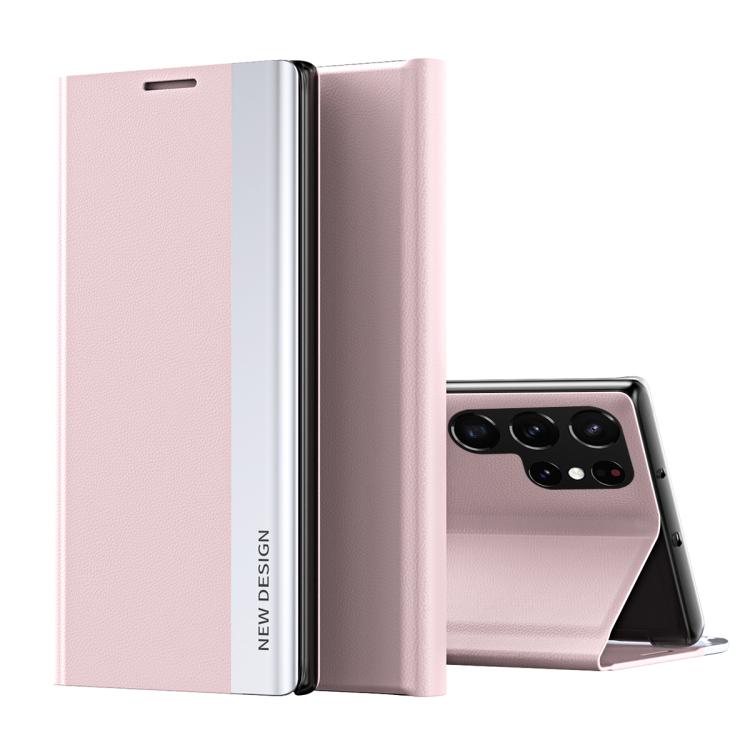 Custodia per telefono in pelle ad adsorbimento elettrolitico laterale, For Samsung Galaxy S26+ 5G, For Samsung Galaxy S26  Ultra 5G, For Samsung Galaxy S26 5G