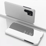 Custodia per telefono in pelle flip orizzontale placcata a specchio con supporto, For Galaxy S25 5G, For Galaxy S25+ 5G, For Galaxy S25 Ultra 5G
