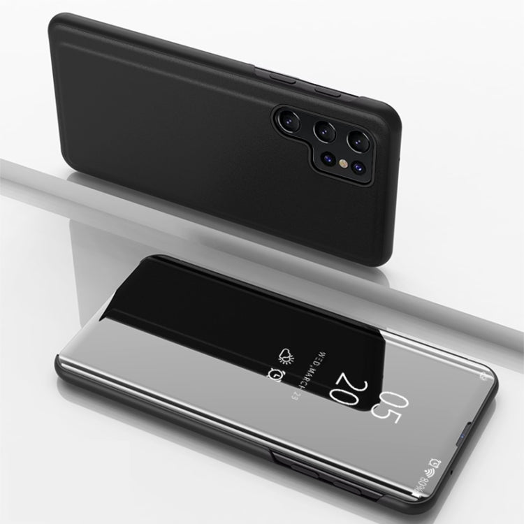 Custodia per telefono in pelle flip orizzontale placcata a specchio con supporto, For Galaxy S25 5G, For Galaxy S25+ 5G, For Galaxy S25 Ultra 5G