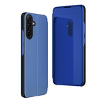 Custodia per telefono in pelle flip orizzontale placcata a specchio con supporto, For Galaxy S25 FE 5G, For Galaxy A17 5G, For Galaxy S25 Edge 5G