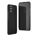Custodia per telefono in pelle flip orizzontale placcata a specchio con supporto, For Galaxy A57 5G, For Galaxy A37 5G, For Galaxy A27 5G