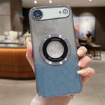 Custodia per telefono in TPU galvanico con glitter sfumato MagSafe, For iPhone 17, For iPhone Air, For iPhone 16 Pro Max