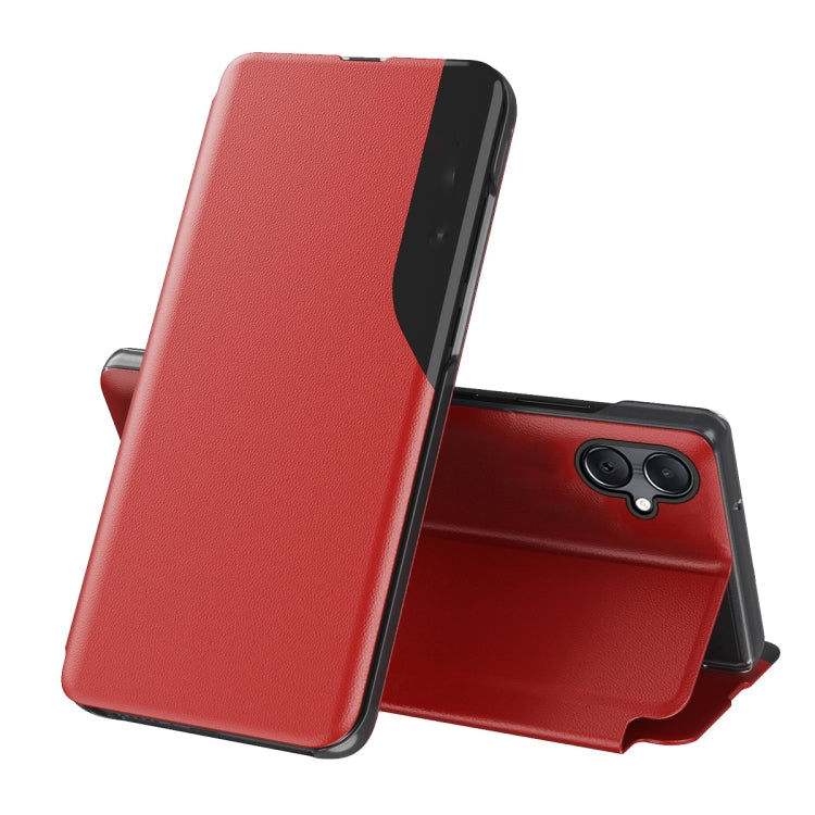 Custodia per telefono in pelle flip con display laterale, For Samsung Galaxy A16 5G, For Samsung Galaxy A06 4G, For Samsung Galaxy A55 5G, For Samsung Galaxy A35 5G