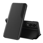 Custodia per telefono in pelle flip con display laterale, For Galaxy S25 FE 5G, For Galaxy A07 5G, For Galaxy A17 5G, For Galaxy S25 Edge 5G