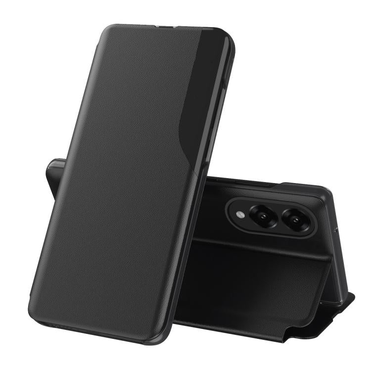 Custodia per telefono in pelle flip con display laterale, For Galaxy S25 FE 5G, For Galaxy A07 5G, For Galaxy A17 5G, For Galaxy S25 Edge 5G