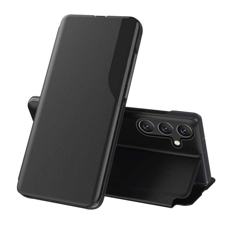 Custodia per telefono in pelle flip con display laterale, For Galaxy S25 FE 5G, For Galaxy A07 5G, For Galaxy A17 5G, For Galaxy S25 Edge 5G
