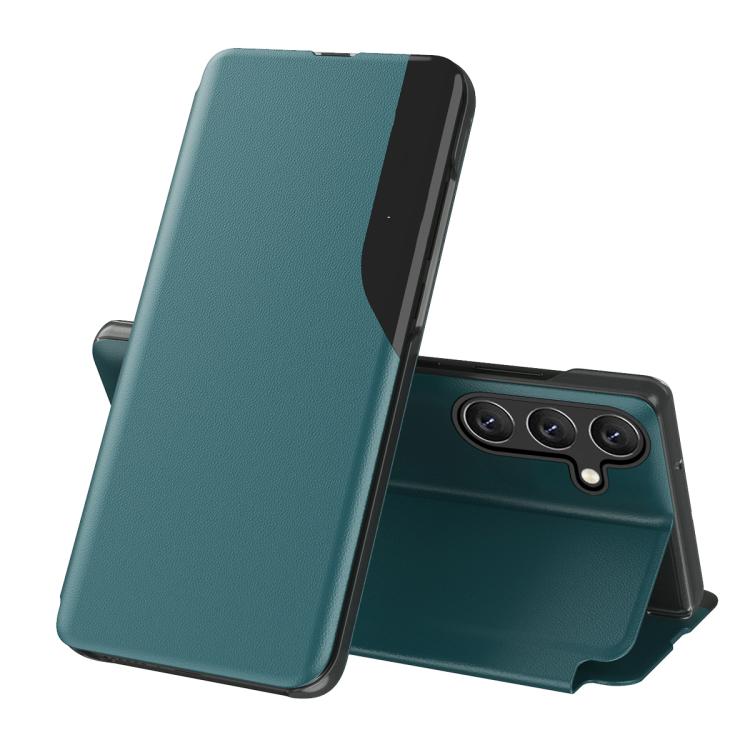 Custodia per telefono in pelle flip con display laterale, For Galaxy S25 FE 5G, For Galaxy A07 5G, For Galaxy A17 5G, For Galaxy S25 Edge 5G