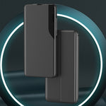 Custodia per telefono in pelle flip con display laterale, For Galaxy S26+ 5G, For Galaxy S26 Ultra 5G, For Galaxy S26 5G, For Galaxy A27 5G