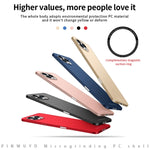 PINWUYO Custodia rigida ultrasottile per PC micro-smerigliato con anello magnetico Magsafe, For iPhone 16 Pro Max, For iPhone 16 Pro, For iPhone 16 Plus, For iPhone 16