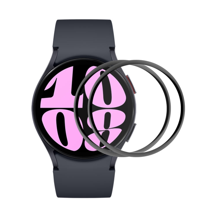 2 pezzi ENKAY 3D Full Coverage Soft PC Edge + PMMA HD Pellicola proteggi schermo, For Samsung Galaxy Watch Ultra 47mm / Ultra 2025, For Samsung Galaxy Watch8 Classic 46mm, For Samsung Galaxy Watch8 44mm, For Samsung Galaxy Watch8 40mm                  ...