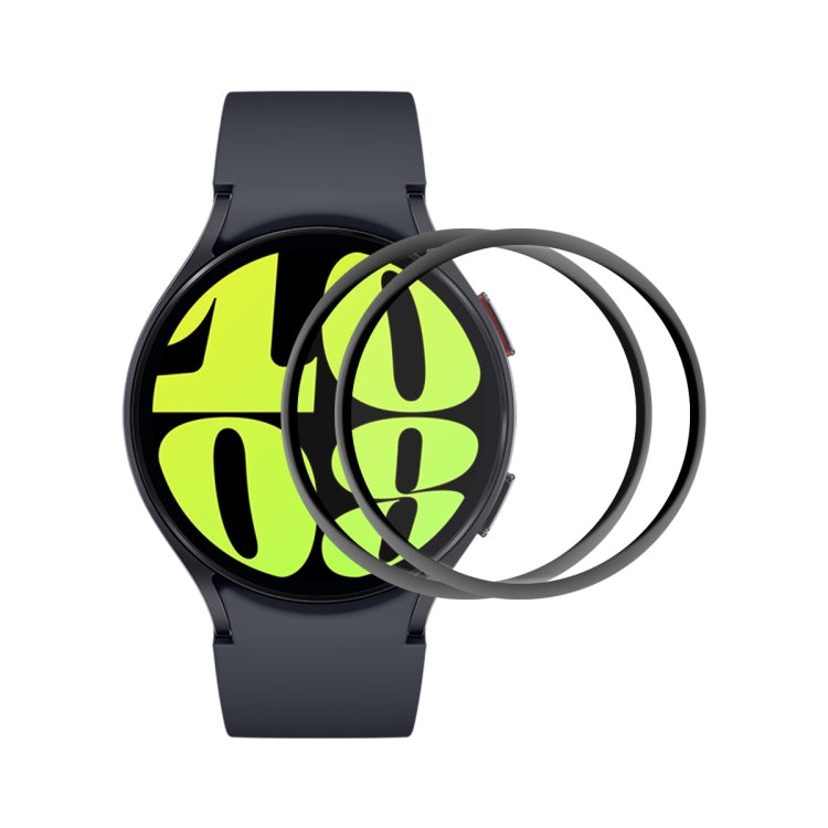 2 pezzi ENKAY 3D Full Coverage Soft PC Edge + PMMA HD Pellicola proteggi schermo, For Samsung Galaxy Watch Ultra 47mm / Ultra 2025, For Samsung Galaxy Watch8 Classic 46mm, For Samsung Galaxy Watch8 44mm, For Samsung Galaxy Watch8 40mm                  ...
