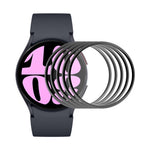 5 pezzi ENKAY 3D Full Coverage Soft PC Edge + PMMA HD Pellicola proteggi schermo, For Samsung Galaxy Watch Ultra 47mm / Ultra 2025, For Samsung Galaxy Watch8 Classic 46mm, For Samsung Galaxy Watch8 44mm, For Samsung Galaxy Watch8 40mm                  ...