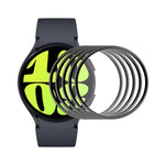 5 pezzi ENKAY 3D Full Coverage Soft PC Edge + PMMA HD Pellicola proteggi schermo, For Samsung Galaxy Watch Ultra 47mm / Ultra 2025, For Samsung Galaxy Watch8 Classic 46mm, For Samsung Galaxy Watch8 44mm, For Samsung Galaxy Watch8 40mm                  ...