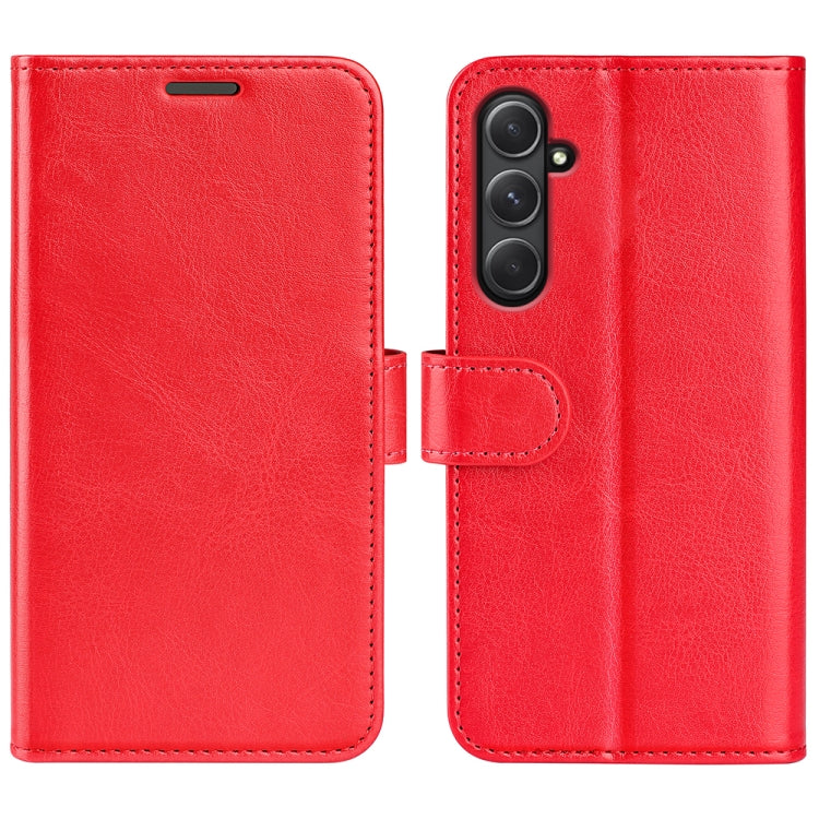 Custodia per cellulare in pelle con vibrazione orizzontale R64 Texture, For Samsung Galaxy A16, For Samsung Galaxy S24 FE 5G, For Samsung Galaxy Xcover 7 Pro, For Samsung Galaxy M55 5G, For Samsung Galaxy M15 5G, For Samsung Galaxy A55