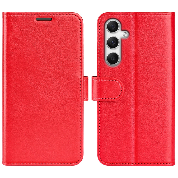 Custodia per cellulare in pelle con vibrazione orizzontale R64 Texture, For Samsung Galaxy A35, For Samsung Galaxy S24 Ultra 5G, For Samsung Galaxy S24+ 5G, For Samsung Galaxy S24 5G, For Samsung Galaxy A15, For Samsung Galaxy A05