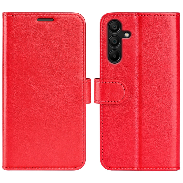 Custodia per cellulare in pelle con vibrazione orizzontale R64 Texture, For Samsung Galaxy A16, For Samsung Galaxy S24 FE 5G, For Samsung Galaxy Xcover 7 Pro, For Samsung Galaxy M55 5G, For Samsung Galaxy M15 5G, For Samsung Galaxy A55