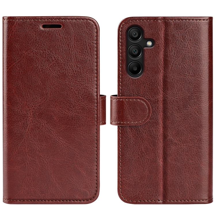 Custodia per cellulare in pelle con vibrazione orizzontale R64 Texture, For Samsung Galaxy A16, For Samsung Galaxy S24 FE 5G, For Samsung Galaxy Xcover 7 Pro, For Samsung Galaxy M55 5G, For Samsung Galaxy M15 5G, For Samsung Galaxy A55