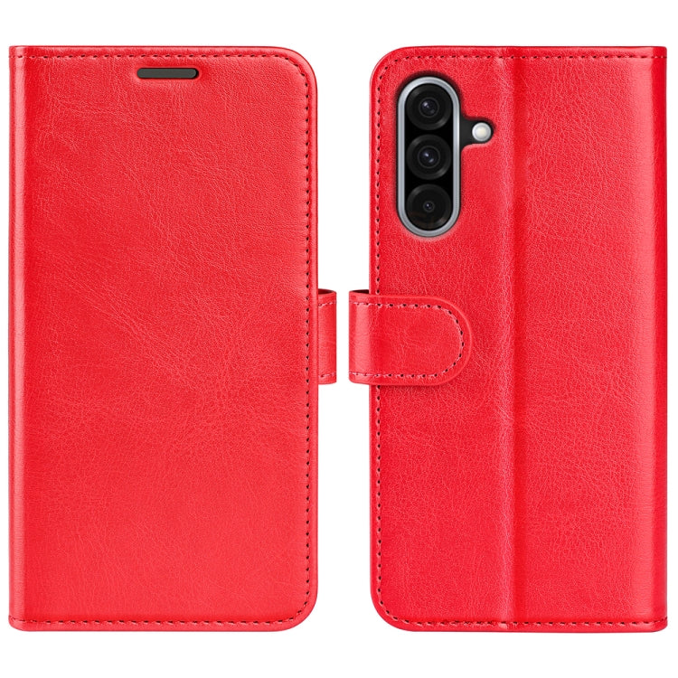 Custodia per cellulare in pelle con vibrazione orizzontale R64 Texture, For Samsung Galaxy A06 5G, For Samsung Galaxy A26, For Samsung Galaxy A36, For Samsung Galaxy S25 5G, For Samsung Galaxy S25+ 5G, For Samsung Galaxy S25 Ultra 5G