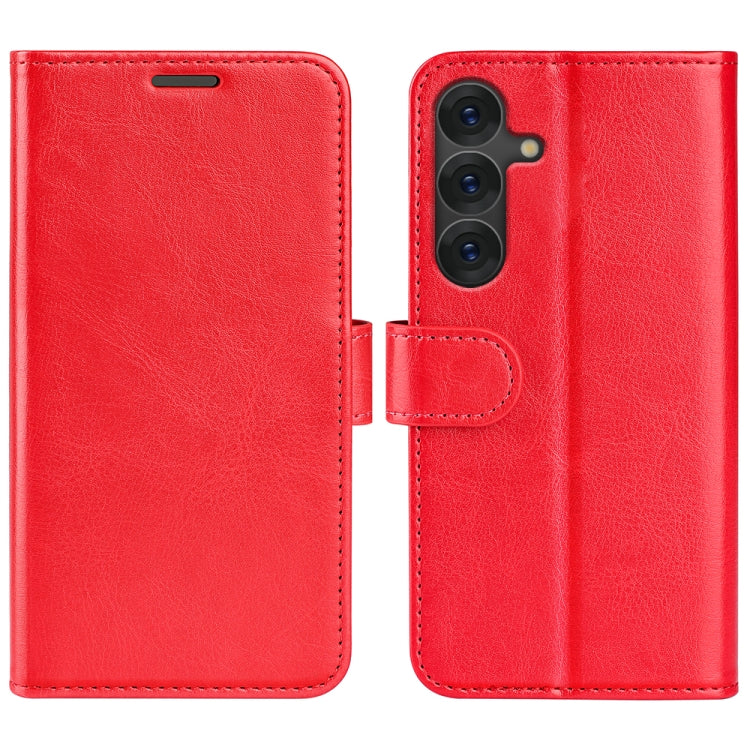 Custodia per cellulare in pelle con vibrazione orizzontale R64 Texture, For Samsung Galaxy A06 5G, For Samsung Galaxy A26, For Samsung Galaxy A36, For Samsung Galaxy S25 5G, For Samsung Galaxy S25+ 5G, For Samsung Galaxy S25 Ultra 5G