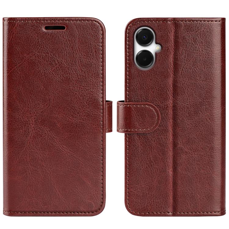 Custodia per cellulare in pelle con vibrazione orizzontale R64 Texture, For Samsung Galaxy A06 5G, For Samsung Galaxy A26, For Samsung Galaxy A36, For Samsung Galaxy S25 5G, For Samsung Galaxy S25+ 5G, For Samsung Galaxy S25 Ultra 5G