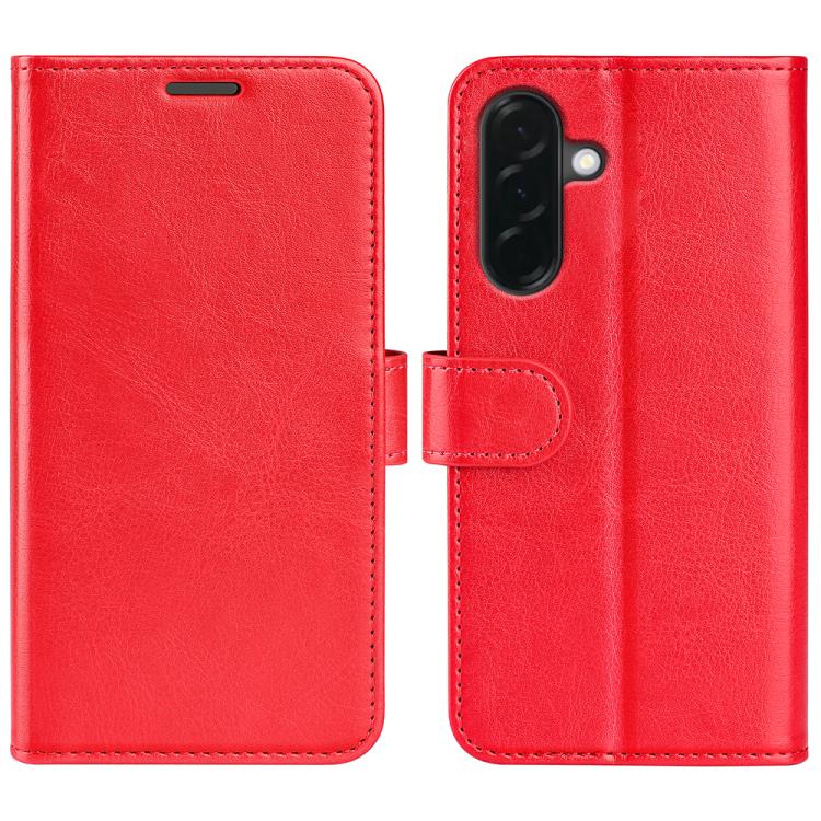 Custodia per cellulare in pelle con vibrazione orizzontale R64 Texture, For Samsung Galaxy A37 5G, For Samsung Galaxy A27 5G, For Samsung Galaxy S25 FE 5G, For Samsung Galaxy A07 4G, For Samsung Galaxy A17 5G, For Samsung Galaxy S25 Edge 5G