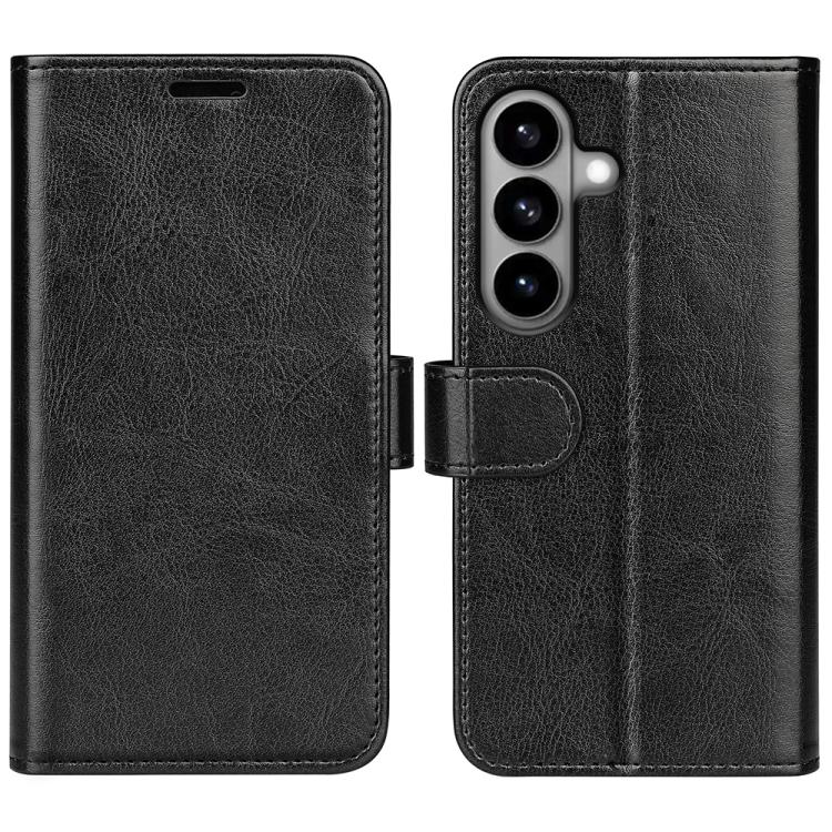 Custodia per cellulare in pelle con vibrazione orizzontale R64 Texture, For Galaxy S26 FE 5G, For Galaxy S26+ 5G, For Galaxy S26 Edge 5G, For Galaxy S26 Ultra 5G, For Galaxy S26 5G, For Samsung Galaxy A57 5G