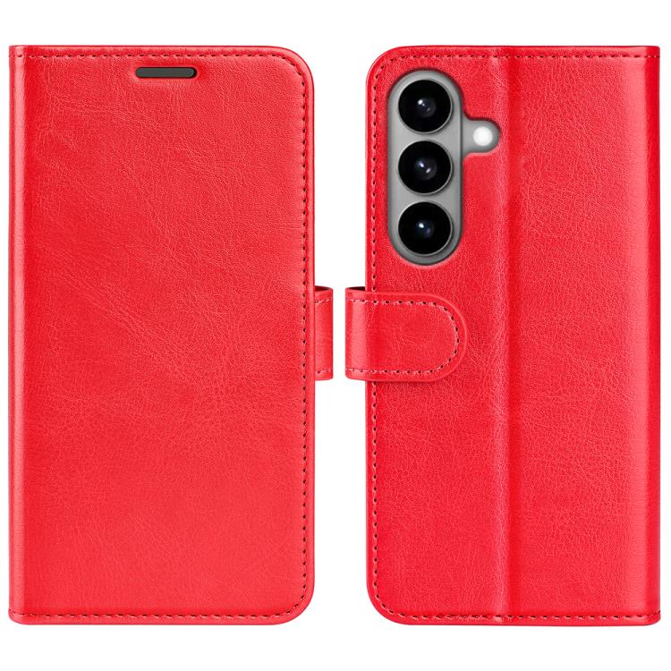 Custodia per cellulare in pelle con vibrazione orizzontale R64 Texture, For Galaxy S26 FE 5G, For Galaxy S26+ 5G, For Galaxy S26 Edge 5G, For Galaxy S26 Ultra 5G, For Galaxy S26 5G, For Samsung Galaxy A57 5G