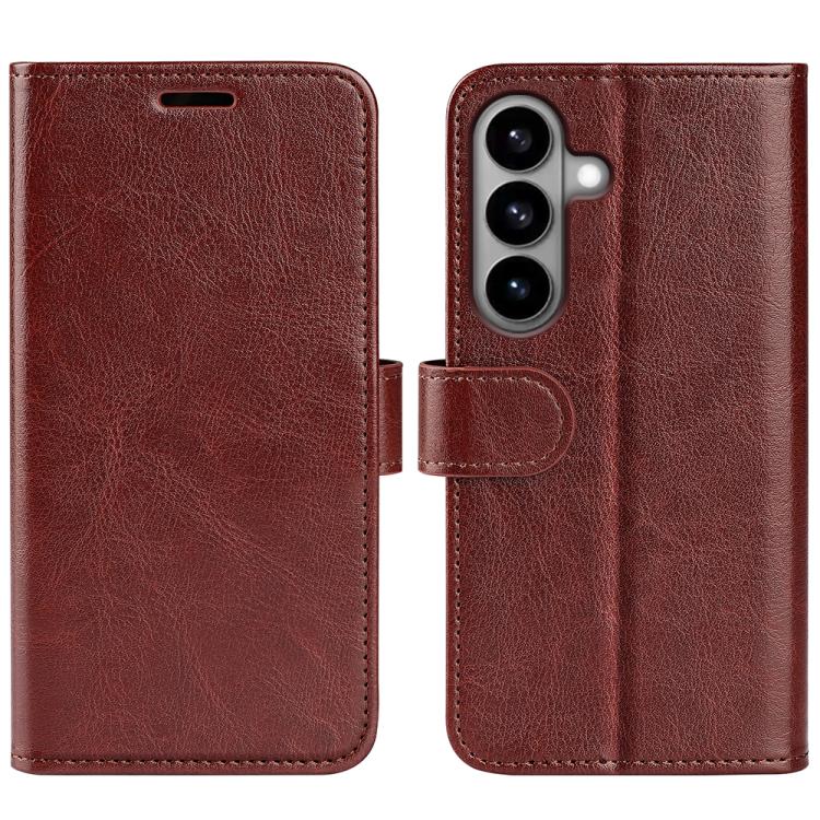 Custodia per cellulare in pelle con vibrazione orizzontale R64 Texture, For Galaxy S26 FE 5G, For Galaxy S26+ 5G, For Galaxy S26 Edge 5G, For Galaxy S26 Ultra 5G, For Galaxy S26 5G, For Samsung Galaxy A57 5G