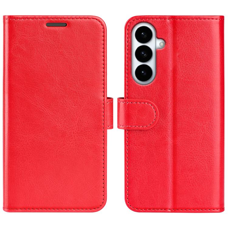 Custodia per cellulare in pelle con vibrazione orizzontale R64 Texture, For Galaxy S26 FE 5G, For Galaxy S26+ 5G, For Galaxy S26 Edge 5G, For Galaxy S26 Ultra 5G, For Galaxy S26 5G, For Samsung Galaxy A57 5G