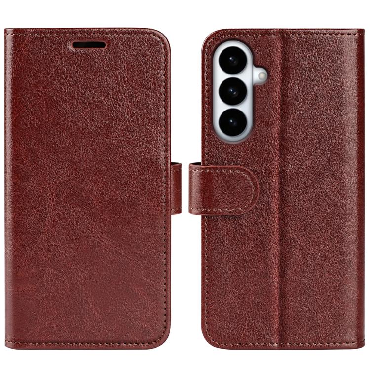 Custodia per cellulare in pelle con vibrazione orizzontale R64 Texture, For Galaxy S26 FE 5G, For Galaxy S26+ 5G, For Galaxy S26 Edge 5G, For Galaxy S26 Ultra 5G, For Galaxy S26 5G, For Samsung Galaxy A57 5G