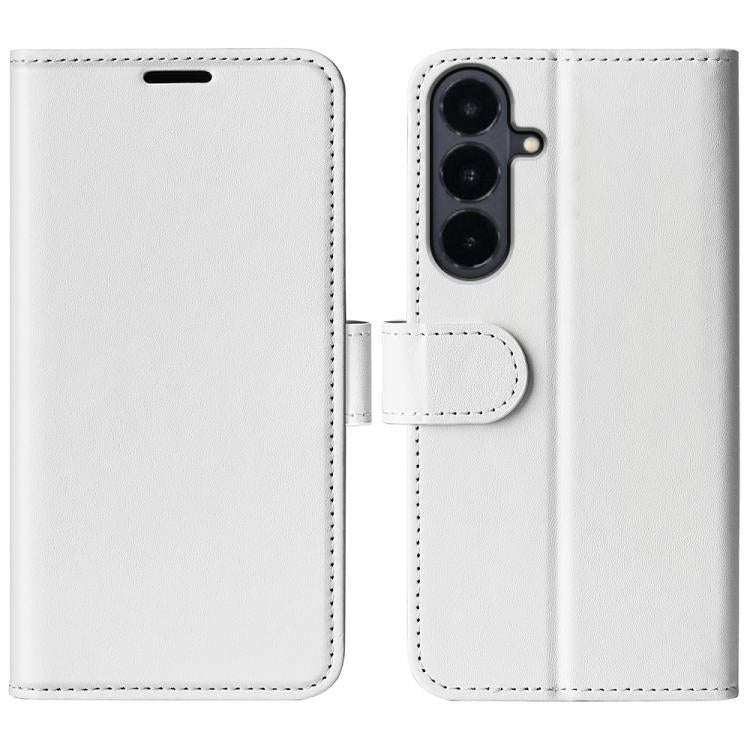 Custodia per cellulare in pelle con vibrazione orizzontale R64 Texture, For Galaxy S26 FE 5G, For Galaxy S26+ 5G, For Galaxy S26 Edge 5G, For Galaxy S26 Ultra 5G, For Galaxy S26 5G, For Samsung Galaxy A57 5G