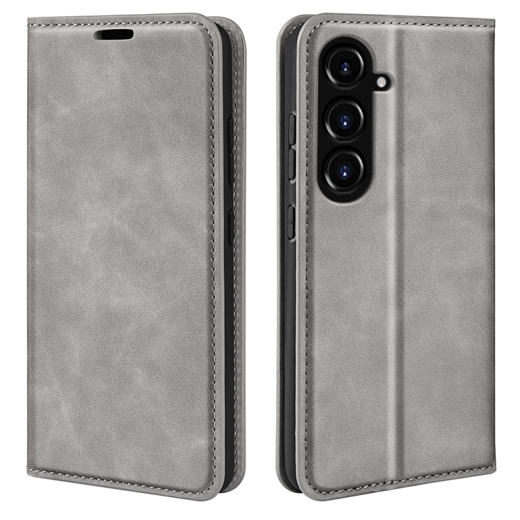 Custodia per telefono in pelle con aspirazione magnetica retro-pelle, For Samsung Galaxy A05, For Samsung Galaxy A05s, For For Samsung Galaxy M34 5G, For Samsung Galaxy S23 FE 5G