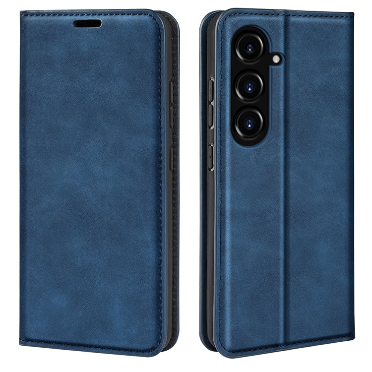 Custodia per telefono in pelle con aspirazione magnetica retro-pelle, For Samsung Galaxy A05, For Samsung Galaxy A05s, For For Samsung Galaxy M34 5G, For Samsung Galaxy S23 FE 5G